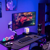 Brateck LDT61-C012L Heavy-Duty RGB Gaming Monitor Arm - Gavisco Office Furniture